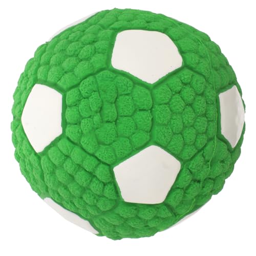 POPETPOP Quietsch-kauspielzeug Für Hunde Grüner Fußball Für Welpen Backenzahntraining Interaktives Hundespielzeug Mit Quietscher Für Mittelgroße Und Große Hunde POPETPOP Quietsch-kauspielzeug Für Hunde Grüner Fußball Für Welpen Backenzahntraining Interaktives Hundespielzeug Mit Quietscher Für Mittelgroße Und Große Hunde von POPETPOP