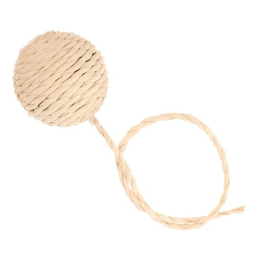POPETPOP Interaktive Sisal-katzenbälle Mit Glocken Ersatz Für Kratzsäulen Spielzeuge Für Katzen Und Kätzchen Langlebige Und Vielseitige Katzenaccessoires Für Drinnen von POPETPOP