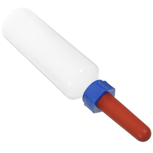 POPETPOP Kälbermilch-Flasche 500 Ml Bauernhof-Kuh-Pflegeflasche Schaf-Hunde-Flasche Kleintier-Milchflasche Silikon-Kälberflaschen-Futterspender Jungvieh Biest Lamm Schnuller-Werkzeug von POPETPOP