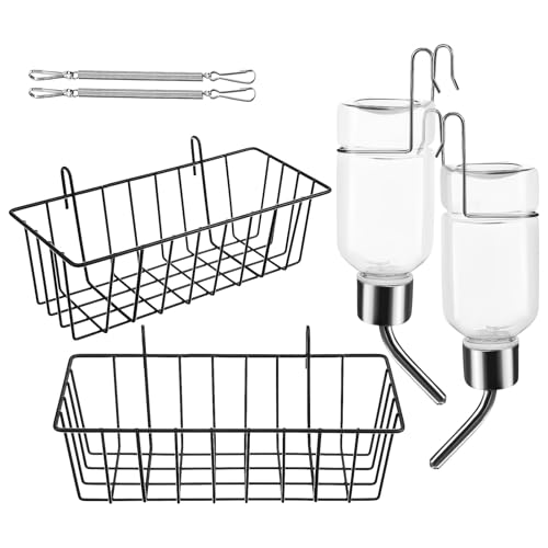 POPETPOP Heuraufe Kaninchen 2 Stcück Kaninchen-Heu-Futterstation Heuraufe Meerschweinchen Metall Hasen-Heuraufe Zum Aufhängen Für Meerschweinchen Kaninchen Chinchilla POPETPOP Heuraufe Kaninchen 2 Stcück Kaninchen-Heu-Futterstation Heuraufe Meerschweinchen Metall Hasen-Heuraufe Zum Aufhängen Für Meerschweinchen Kaninchen Chinchilla von POPETPOP
