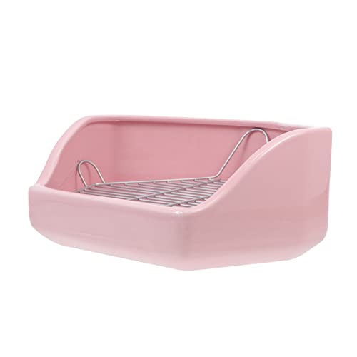 POPETPOP Kaninchentoilette Häschen-Ecke Katzentoilette Großer Kaninchen- Töpfchen Kaninchenstreu Toilette Töpfchen Für Kleintiere Ecktoilettenbox Hasenklo Überdimensioniert Keramik POPETPOP Kaninchentoilette Häschen-Ecke Katzentoilette Großer Kaninchen- Töpfchen Kaninchenstreu Toilette Töpfchen Für Kleintiere Ecktoilettenbox Hasenklo Überdimensioniert Keramik von POPETPOP