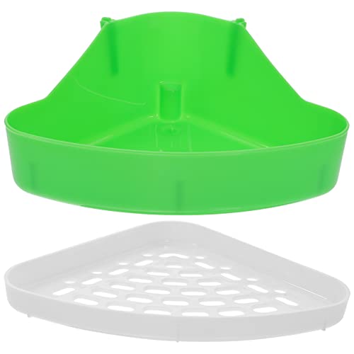 POPETPOP Hamstertoilette Kaninchentoilette Kleintierstreu Haustiertoilette Töpfchentrainer Eckstreu Bettkasten Ecktoilette Haustiertrainingstoilette Für Hamster Rennmäuse Hasen Chinchilla Frettchen POPETPOP Hamstertoilette Kaninchentoilette Kleintierstreu Haustiertoilette Töpfchentrainer Eckstreu Bettkasten Ecktoilette Haustiertrainingstoilette Für Hamster Rennmäuse Hasen Chinchilla Frettchen von POPETPOP