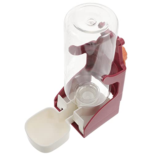 POPETPOP Wasserspender Für Haustiere Automatischer Katzenwasserspender Hängender Wasserspender Für Hunde Wasserflaschenspender Für Katzen Wasserbehälterspender Für Hamster von POPETPOP