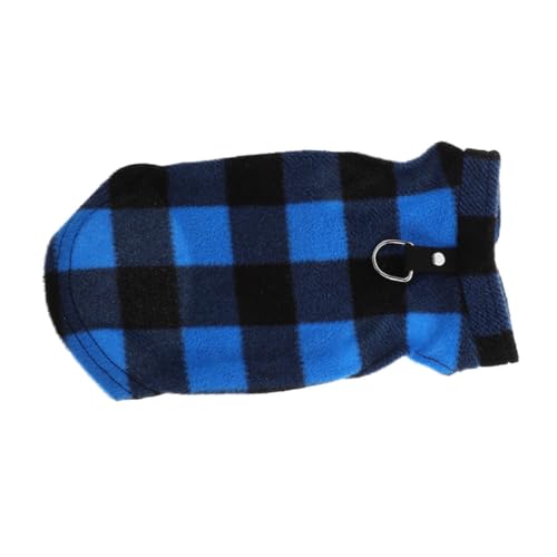 POPETPOP Kleiner Hund Winterjacke Aus Fleece Warm Bequem D- Für Leine Für Outdoor-aktivitäten XL Für Kleine Hunde Und Welpen von POPETPOP