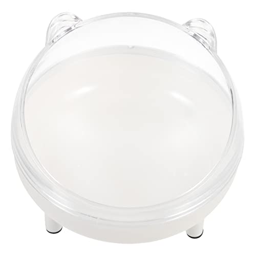 POPETPOP Delicate Sand Bath Box Für Kleine Haustiere Hamster Chinchilla- Multifunktionale Sandbadebox Für Kleine Nagetiere Leicht Zu Reinigen Transparentes Toilette Und Bad von POPETPOP