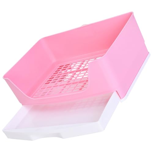 POPETPOP Kaninchen Hütte Kasten Kaninchentoilette Käfige Plüsch Ratte Meerschweinchen Träger Im Freien Leckerlis Und Für Meerschweinchen Futterspender Meerschweinchenkäfig Bausatz Rosa Plastik POPETPOP Kaninchen Hütte Kasten Kaninchentoilette Käfige Plüsch Ratte Meerschweinchen Träger Im Freien Leckerlis Und Für Meerschweinchen Futterspender Meerschweinchenkäfig Bausatz Rosa Plastik von POPETPOP