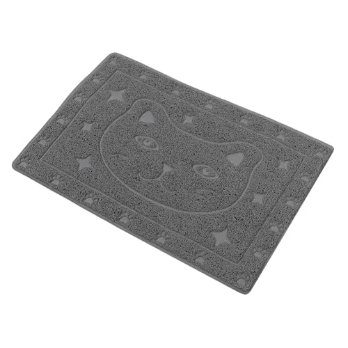 POPETPOP Cat Litter Mat Für Katzen rutschfeste Katzenstreu Matte Für Katzenklo Mit Sanfter Oberfläche Für Und Einfache Vielseitig Einsetzbar von POPETPOP