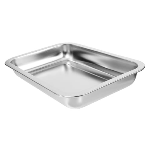 POPETPOP Kasten Katzentoilette Aus Edelstahl Scoop Katzenhalsband Liner Abs Toilettentraining Für Katzen Toaster Streuen Haustier Wurf Deaktivieren Sichter Behälter Silver Rostfreier Stahl POPETPOP Kasten Katzentoilette Aus Edelstahl Scoop Katzenhalsband Liner Abs Toilettentraining Für Katzen Toaster Streuen Haustier Wurf Deaktivieren Sichter Behälter Silver Rostfreier Stahl von POPETPOP