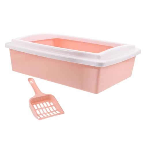 POPETPOP Katzentoiletten-Set Tragbar und Leicht Zu Reinigen Katzentoilette Sicher für Kätzchen POPETPOP Katzentoiletten-Set Tragbar und Leicht Zu Reinigen Katzentoilette Sicher für Kätzchen von POPETPOP