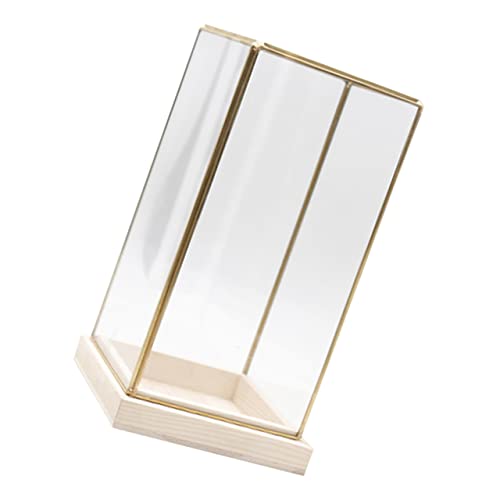 POPETPOP Kasten Vintage Glasabdeckung großer Kerzenhalter Stand Rechteck glassvitrinenschrank glasvitrinenschrank tischdeckenklammern Boxen für Sammlerstücke Puppenhalter aus Glas hölzern POPETPOP Kasten Vintage Glasabdeckung großer Kerzenhalter Stand Rechteck glassvitrinenschrank glasvitrinenschrank tischdeckenklammern Boxen für Sammlerstücke Puppenhalter aus Glas hölzern von POPETPOP