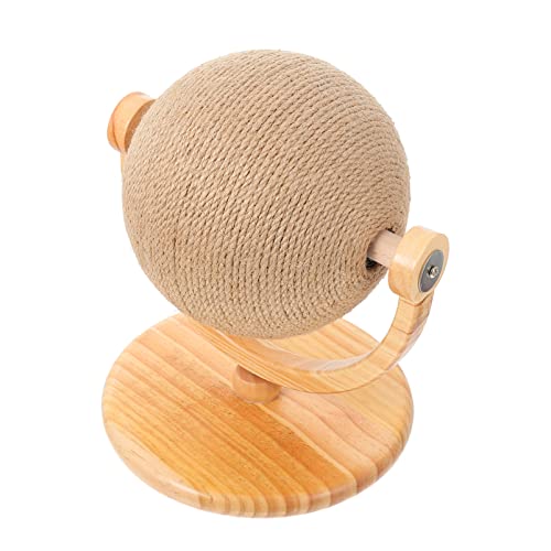 POPETPOP Katze Fangball Katze Terrasse kratzbaum für Katzen Katzenbedarf Katzentunnel katzenkratzmatte kratzmatte für Katzen Katze kratzt Katzenkratzer in Kugelform Sisalseil Khaki POPETPOP Katze Fangball Katze Terrasse kratzbaum für Katzen Katzenbedarf Katzentunnel katzenkratzmatte kratzmatte für Katzen Katze kratzt Katzenkratzer in Kugelform Sisalseil Khaki von POPETPOP