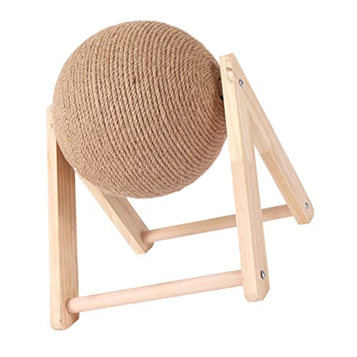 POPETPOP Katzen Kratzspielzeug Interaktives Sisal Ball für Katzen Aktivität und Langlebig für Stressfreie Unterhaltung POPETPOP Katzen Kratzspielzeug Interaktives Sisal Ball für Katzen Aktivität und Langlebig für Stressfreie Unterhaltung von POPETPOP