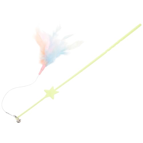 POPETPOP Katzen-Teaser Bälle Für Wohnungskatzen Kätzchenlauncher Lustiger Katzenstock Katzenspielzeug Interaktiv Katzengras Katzen-Puzzle-Feeder Katzenschlange Katzenwand Light Green Pp von POPETPOP