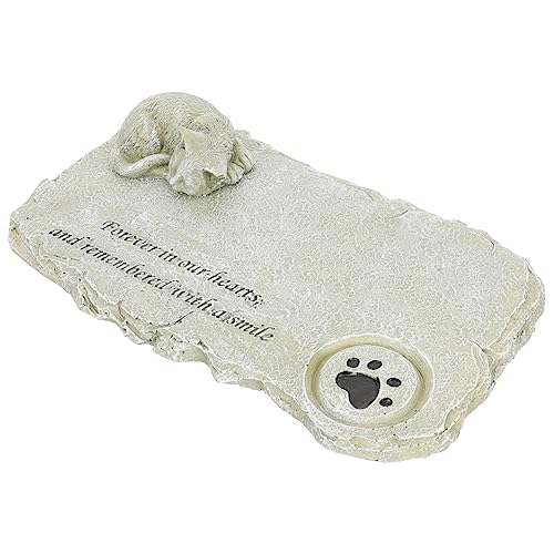 POPETPOP Gedenkstein Für Katzen Kunststein Gedenkgeschenk Für Haustiere DIY-harzhandwerk Langlebig Und Verschleißfest Für Außenbereich POPETPOP Gedenkstein Für Katzen Kunststein Gedenkgeschenk Für Haustiere DIY-harzhandwerk Langlebig Und Verschleißfest Für Außenbereich von POPETPOP