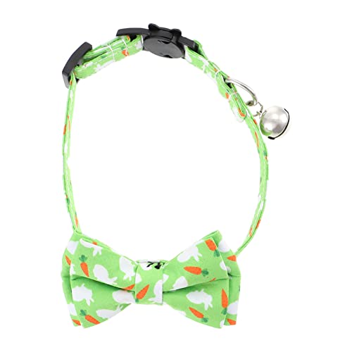 POPETPOP Katzenhalsband beruhigend für Beruhigungshalsband für -Outfit Weihnachtskatze -Donut- Katze Katzenzubehör zarter Kätzchen Bowknot Polyester von POPETPOP