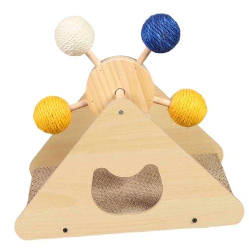 POPETPOP Katzenkratzbrett Kätzchenspielzeug Interaktiver Katzenkratzbaum Mit Ständer Tragbares Katzen-trainingsgerät Zufällige Farbe POPETPOP Katzenkratzbrett Kätzchenspielzeug Interaktiver Katzenkratzbaum Mit Ständer Tragbares Katzen-trainingsgerät Zufällige Farbe von POPETPOP