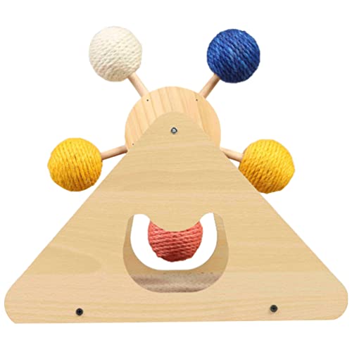 POPETPOP Katzenkratzbrett Riesenrad Katzenkratzdecke Kletterpfosten für Katzen Spielzeug Schaber Trainingsgeräte für Katzen Katzenkratzbrett mit Bällen Sport den Ball schnappen Zubehör POPETPOP Katzenkratzbrett Riesenrad Katzenkratzdecke Kletterpfosten für Katzen Spielzeug Schaber Trainingsgeräte für Katzen Katzenkratzbrett mit Bällen Sport den Ball schnappen Zubehör von POPETPOP
