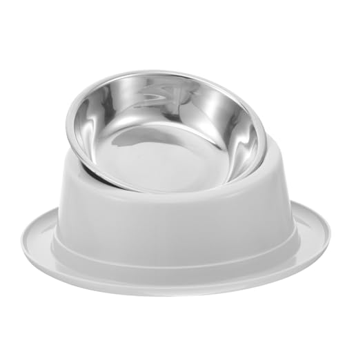 POPETPOP Katzennapf Hundefutter isoliert Hundezubehör Slow Feeder Hundenäpfe Welpe edelstahlschüsseln edelstahlnapf katzennäpfe Futternapf für Haustiere Futterautomat für Haustiere Grey POPETPOP Katzennapf Hundefutter isoliert Hundezubehör Slow Feeder Hundenäpfe Welpe edelstahlschüsseln edelstahlnapf katzennäpfe Futternapf für Haustiere Futterautomat für Haustiere Grey von POPETPOP