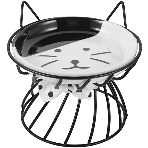 POPETPOP Katzennapf Mit Hohem Hals Verschütten Von Katzennapf Erhöhter Kätzchenteller Kein Katzennapf Futternapf Für Hunde Fressnapf Gegen Erbrechen Hasenfutternapf Eisen Keramik Haustier POPETPOP Katzennapf Mit Hohem Hals Verschütten Von Katzennapf Erhöhter Kätzchenteller Kein Katzennapf Futternapf Für Hunde Fressnapf Gegen Erbrechen Hasenfutternapf Eisen Keramik Haustier von POPETPOP
