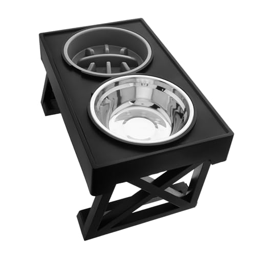 POPETPOP Katzennapf Wasserschale aus Edelstahl Welpenschale Hundenäpfe Hund wassernapf Slow Feeder Futternapf für Hunde Hund Platte Slow-Eating-Schüssel Welpenbedarf Abs POPETPOP Katzennapf Wasserschale aus Edelstahl Welpenschale Hundenäpfe Hund wassernapf Slow Feeder Futternapf für Hunde Hund Platte Slow-Eating-Schüssel Welpenbedarf Abs von POPETPOP