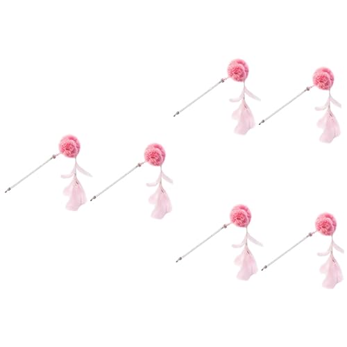 POPETPOP Katzenspielzeug 6 Stück Katzenspielzeug Interaktives Katzenspielzeug Interaktives Spielzeug Schaukel Für Spielset Rosa Spielzeug Katzenspielzeug Haustierspielzeug POPETPOP Katzenspielzeug 6 Stück Katzenspielzeug Interaktives Katzenspielzeug Interaktives Spielzeug Schaukel Für Spielset Rosa Spielzeug Katzenspielzeug Haustierspielzeug von POPETPOP