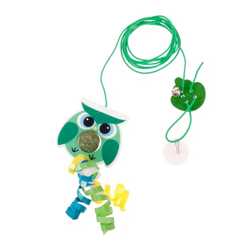 POPETPOP Katzenspielzeug Katzenhöhle Ballspielzeug für Katzen Katzenrad Interactive cat Toy interaktives Spielzubehör für Kätzchen zum Necken von Katzen Filzstoff Green POPETPOP Katzenspielzeug Katzenhöhle Ballspielzeug für Katzen Katzenrad Interactive cat Toy interaktives Spielzubehör für Kätzchen zum Necken von Katzen Filzstoff Green von POPETPOP