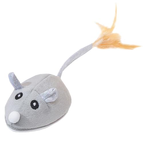 POPETPOP Elektronisches Mausspielzeug Robotermaus Katzenspielzeug Indoor Scrunching Mäuse Spielzeug Auto Sleep Funktion POPETPOP Elektronisches Mausspielzeug Robotermaus Katzenspielzeug Indoor Scrunching Mäuse Spielzeug Auto Sleep Funktion von POPETPOP