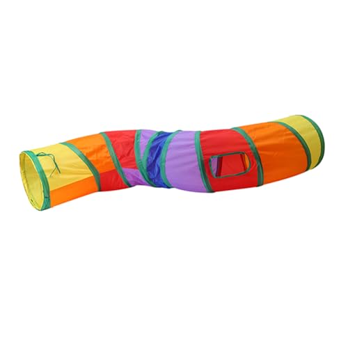 POPETPOP Rainbow Cat Tunnel Spielzeug Faltbarer Katzentunnel Bunten Farben Interaktives Spielzeug Für Katzen Und Kätzchen Fördert Spiel Und Bewegung Für Haustierbesitzer POPETPOP Rainbow Cat Tunnel Spielzeug Faltbarer Katzentunnel Bunten Farben Interaktives Spielzeug Für Katzen Und Kätzchen Fördert Spiel Und Bewegung Für Haustierbesitzer von POPETPOP