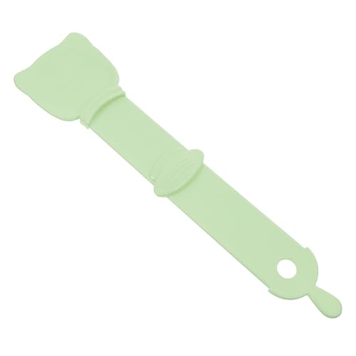 POPETPOP Katzenfutter Löffel Ohr Form Streifen Squeeze Feeder Komfortable Grip Pet Fütterung Hilfe von POPETPOP