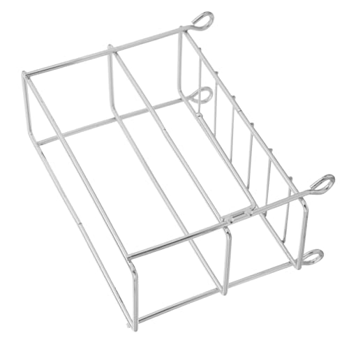 POPETPOP Katzenstreuschaufel Organizer aus Eisen Robuster Schaufelhalter für Katzenklo Platzsparendes Aufbewahrungsregal mit Stabiler Struktur Eleganter Halter für Katzenstreu von POPETPOP