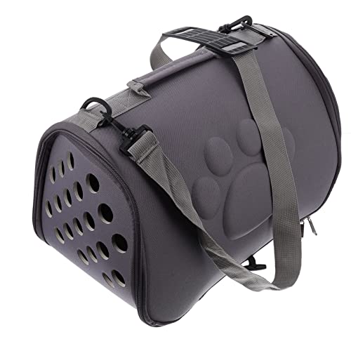 POPETPOP Haustierträger Katzentasche mit Handfl?chenmuster Katzentragetasche Hund Reisetasche Handtasche Atmungsaktiver Katzensack Leichter Haustieretasche Kofferbeh?lter von POPETPOP