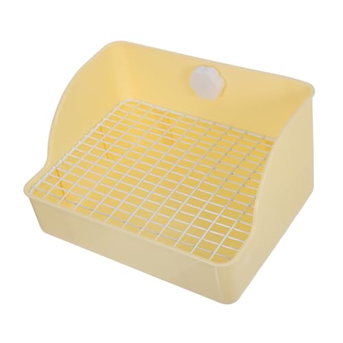 POPETPOP Katzentoilette für Kleintiere Ecktoilette für Meerschweinchen Hamster und Chinchillas Wiederverwendbar Reinigen Komfortables Design POPETPOP Katzentoilette für Kleintiere Ecktoilette für Meerschweinchen Hamster und Chinchillas Wiederverwendbar Reinigen Komfortables Design von POPETPOP