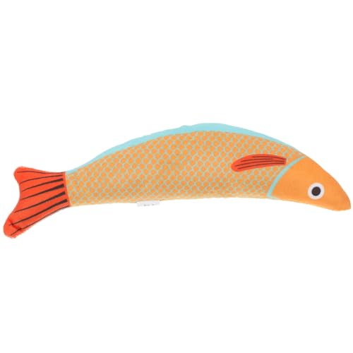POPETPOP Kauspielzeug für Katzen Zum Zähneknirschen Katzenspielzeug Fisch Flipping Fish Nip Toys von POPETPOP