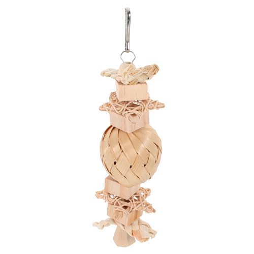 POPETPOP Kauspielzeug Für Vögel Hängendes Kauspielzeug Für Papageien Beißspielzeug Für Papageienkäfige Spielzeug Zum Papageienspielzeug Aus Holz Langen Haustier Vogel Hölzern POPETPOP Kauspielzeug Für Vögel Hängendes Kauspielzeug Für Papageien Beißspielzeug Für Papageienkäfige Spielzeug Zum Papageienspielzeug Aus Holz Langen Haustier Vogel Hölzern von POPETPOP