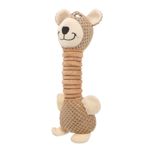 POPETPOP Kreatives Haustier Spielzeug Mit Sound Elastisches Plüschspielzeug Für Hunde Cartoon-Fuchs Design Hilft Bei Kauen Spielen Und Langeweile Sicher POPETPOP Kreatives Haustier Spielzeug Mit Sound Elastisches Plüschspielzeug Für Hunde Cartoon-Fuchs Design Hilft Bei Kauen Spielen Und Langeweile Sicher von POPETPOP