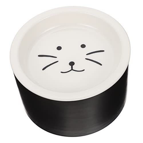 POPETPOP Keramiknapf Für Haustiere Futter- Und Wassernapf Für Kätzchen Katzen Und Hunde Auslaufsicher Schwarz POPETPOP Keramiknapf Für Haustiere Futter- Und Wassernapf Für Kätzchen Katzen Und Hunde Auslaufsicher Schwarz von POPETPOP