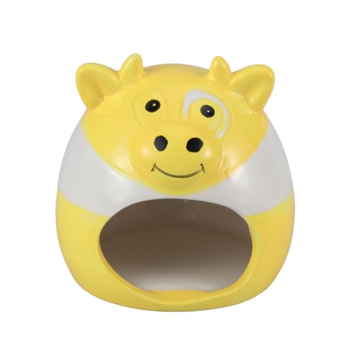 POPETPOP Keramikschlafnest Hamster-Keramik-Nest Tierisches Schlafhaus Kühles Schlafzimmer für Haustiere Hamsterhaus Spielzeughamster Hamster- Haustiernest Hamster Cooles Nest Yellow POPETPOP Keramikschlafnest Hamster-Keramik-Nest Tierisches Schlafhaus Kühles Schlafzimmer für Haustiere Hamsterhaus Spielzeughamster Hamster- Haustiernest Hamster Cooles Nest Yellow von POPETPOP
