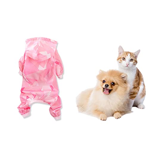 POPETPOP Hund Haustier Kostüm Haustierkleidung Hunde-Overall Sonnenschutzkleidung Leicht Und Dünn von POPETPOP