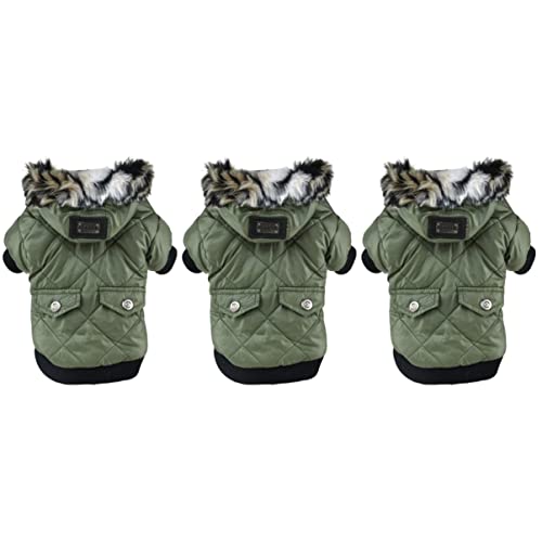 POPETPOP 3st Hund Warme Weste Kleidung Thermoweste Warme Weste Für Haustiere Kleider Für Den Winter Hund Warmer Hoodie Winterbekleidung Winterweste Winterkleidung Mantel Haustier Hund POPETPOP 3st Hund Warme Weste Kleidung Thermoweste Warme Weste Für Haustiere Kleider Für Den Winter Hund Warmer Hoodie Winterbekleidung Winterweste Winterkleidung Mantel Haustier Hund von POPETPOP