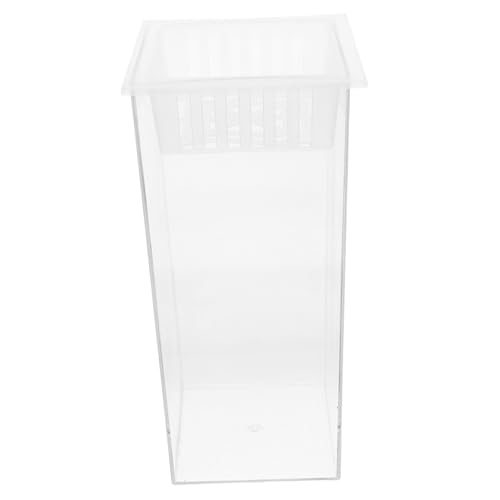 POPETPOP Tischaquarium Mit Lebendigen Fischen Leichtes Plastik-Aquarium Für Schreibtisch Kleines Aquarium Mit Ornamenten Dekorativer Behälter Für Garnelenbecken Aquarium-dekor Für von POPETPOP