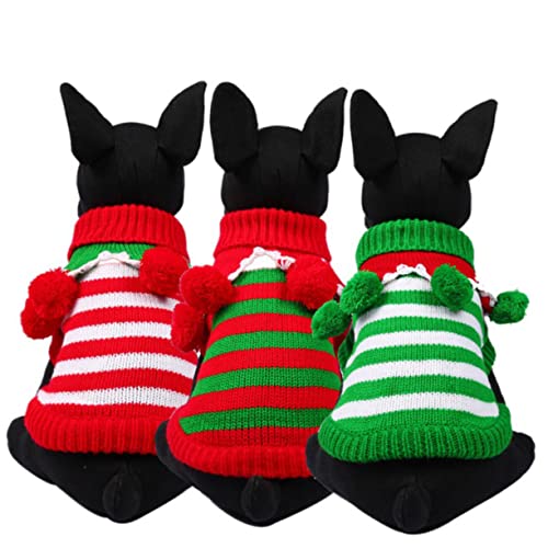POPETPOP Hundeelfe Kostü Hundemäntel Für Den Winter Süße Hundepullover Strickwaren Für Weihnachtshunde Warme Winterkleidung Für Haustiere Mops Weihnachten Herbst Und Winter Sweatshirt POPETPOP Hundeelfe Kostü Hundemäntel Für Den Winter Süße Hundepullover Strickwaren Für Weihnachtshunde Warme Winterkleidung Für Haustiere Mops Weihnachten Herbst Und Winter Sweatshirt von POPETPOP