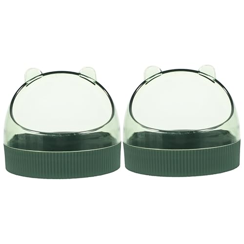POPETPOP Kleintierfutterschale 2 Stück Kleintier-Futternapf Hasen-Wassernapf Futterbecken napf Für Futter Kaninchen-Wassernapf Transparenter Chinchilla-Napf Kompakter Chinchilla-Napf POPETPOP Kleintierfutterschale 2 Stück Kleintier-Futternapf Hasen-Wassernapf Futterbecken napf Für Futter Kaninchen-Wassernapf Transparenter Chinchilla-Napf Kompakter Chinchilla-Napf von POPETPOP