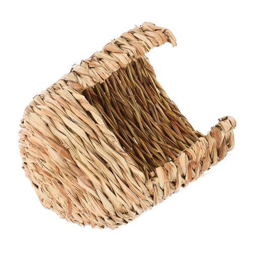 POPETPOP Kleintierhütte und Gewebt Natürliches Kaninchenversteck für Meerschweinchen und Kleine als Spielversteck und Rückzugsort POPETPOP Kleintierhütte und Gewebt Natürliches Kaninchenversteck für Meerschweinchen und Kleine als Spielversteck und Rückzugsort von POPETPOP