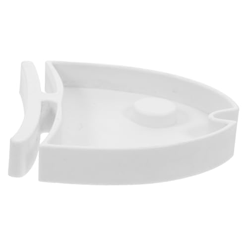 POPETPOP Kletternder Tierfutternapf Gecko-wasserschale Gecko-brunnenschale Futternapf Für Hamster Chinchilla Food Bowl Wasserschale Hamsterfutternapf Abs Weiß von POPETPOP