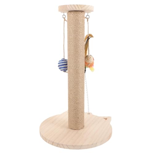 POPETPOP Kratzbaum Für Katzen Aus Sisal Katzen Laufstall Katzengras Für Wohnungskatzen Kätzchen Pole Kratzbaum Aus Sisal Katzenwohnung Für Wohnungskatzen Haustier Massivholz POPETPOP Kratzbaum Für Katzen Aus Sisal Katzen Laufstall Katzengras Für Wohnungskatzen Kätzchen Pole Kratzbaum Aus Sisal Katzenwohnung Für Wohnungskatzen Haustier Massivholz von POPETPOP