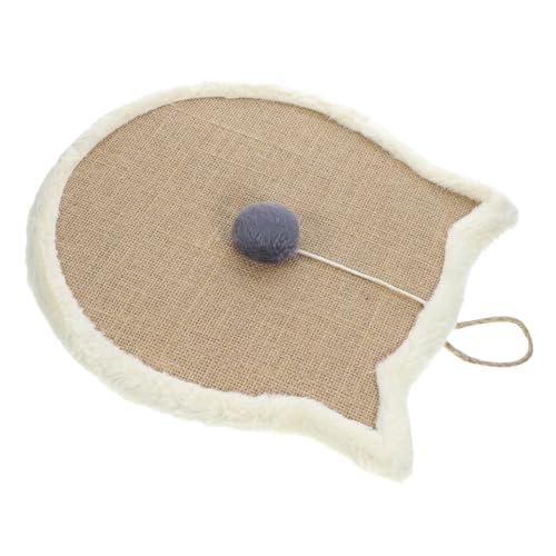 POPETPOP Katzen Kratzmatte Aus Sisal Interessante Kratzunterlage Für Katzen Langlebig Und Dekorativ Fördert Gesundes Kratzverhalten Für Wohnungskatzen Und Spielzeug Für Kätzchen POPETPOP Katzen Kratzmatte Aus Sisal Interessante Kratzunterlage Für Katzen Langlebig Und Dekorativ Fördert Gesundes Kratzverhalten Für Wohnungskatzen Und Spielzeug Für Kätzchen von POPETPOP