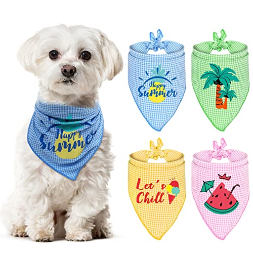POPETPOP Kühlhalsband für Hunde- Bandana Kühlend für Hund, 4 Stücke Leicht Niedlich Abkühlung Kopftücher Sommer Pet Instant Cooling Schal POPETPOP Kühlhalsband für Hunde- Bandana Kühlend für Hund, 4 Stücke Leicht Niedlich Abkühlung Kopftücher Sommer Pet Instant Cooling Schal von POPETPOP