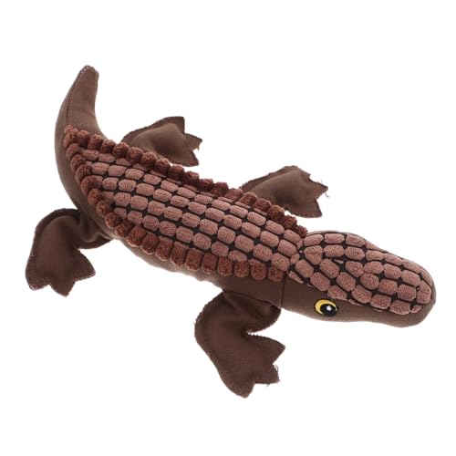 POPETPOP Kuscheliges Quietschspielzeug für Alligator Plüschspielzeug mit Quietscher Kauspielzeug für Kleine und Mittelgroße Interaktives Haustierspielzeug POPETPOP Kuscheliges Quietschspielzeug für Alligator Plüschspielzeug mit Quietscher Kauspielzeug für Kleine und Mittelgroße Interaktives Haustierspielzeug von POPETPOP