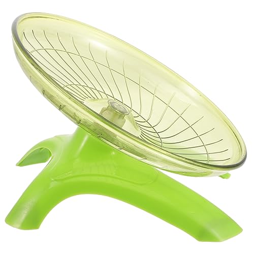 POPETPOP Laufrad für Hamster Hamsterzubehör Hamsterspielzeug Zubehör für Meerschweinchen Auto Igelrad Hamster nager Hamsterrad Rad für Igel Plastik Light Green POPETPOP Laufrad für Hamster Hamsterzubehör Hamsterspielzeug Zubehör für Meerschweinchen Auto Igelrad Hamster nager Hamsterrad Rad für Igel Plastik Light Green von POPETPOP