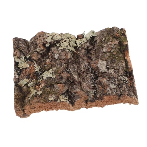 POPETPOP Leopard Gecko Baumrinde Terrarium Baumrinde Dunkelbraun Rinde Harz Reptilien Hohlen Baumstamm Tank POPETPOP Leopard Gecko Baumrinde Terrarium Baumrinde Dunkelbraun Rinde Harz Reptilien Hohlen Baumstamm Tank von POPETPOP